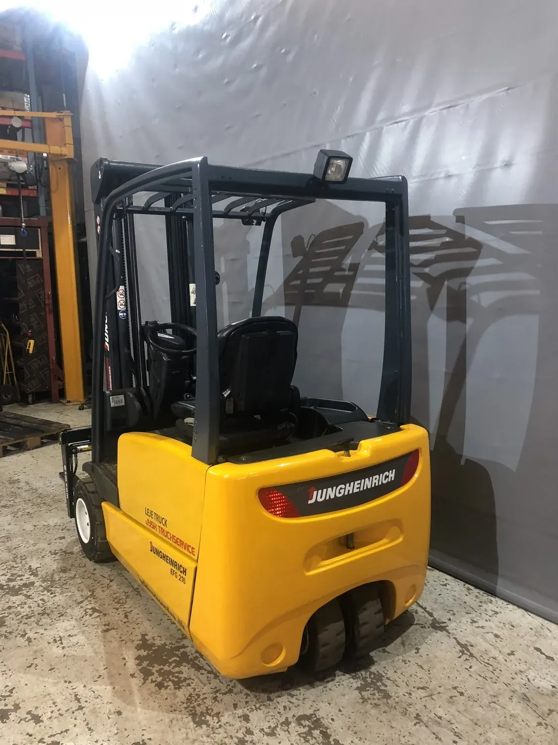 Jungheinrich el-truck set bagfra